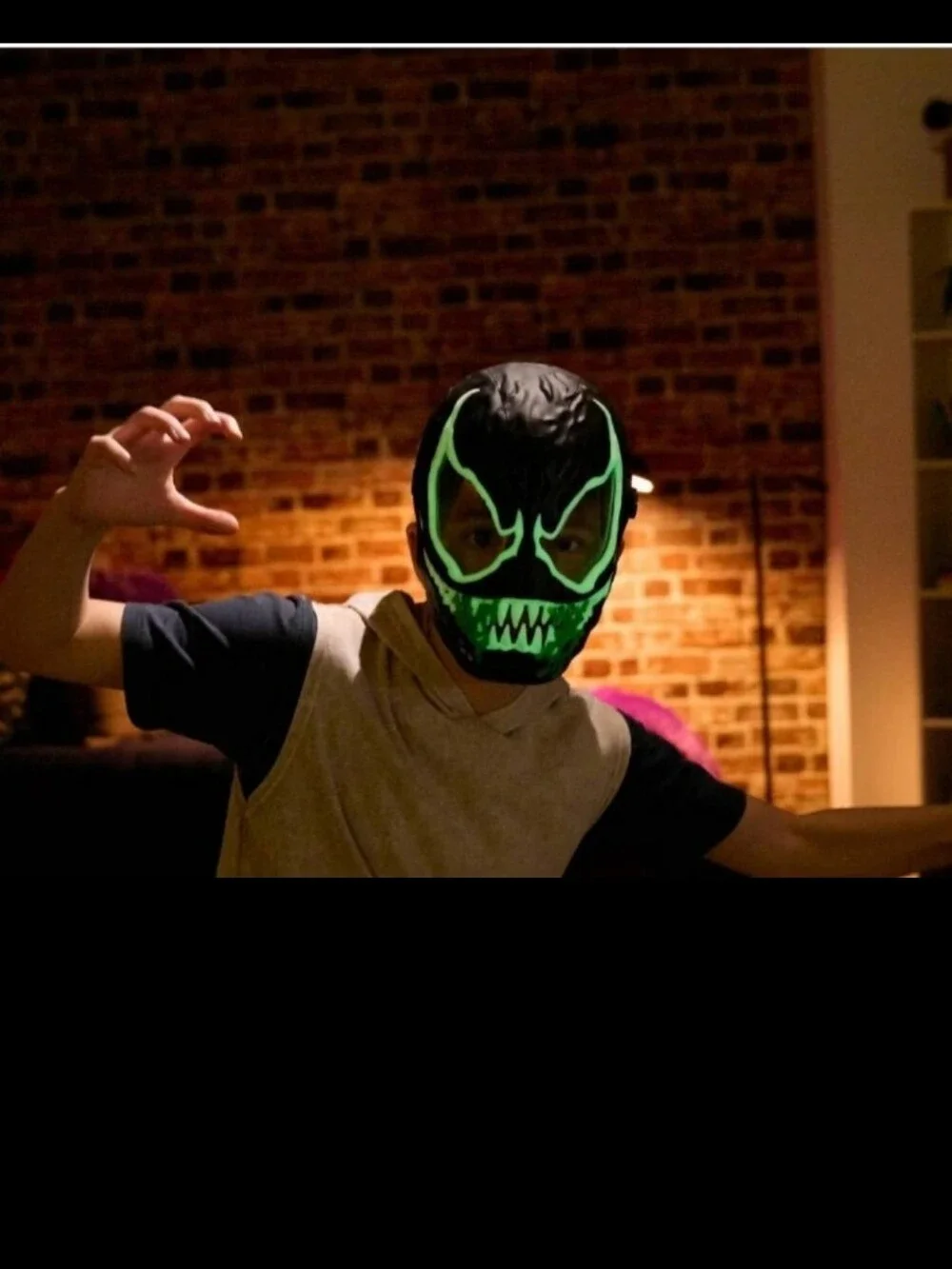 Marvel Spider-Man Venom Black Kids Costume Mask
